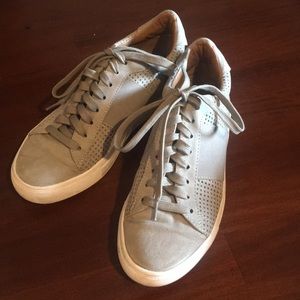 Grey suede sneakers. Susina size 6